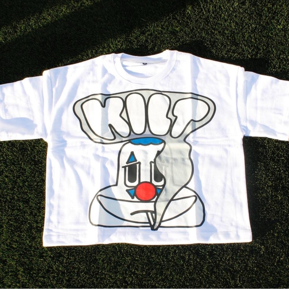 KILT Clown Graphic Cropped Tee